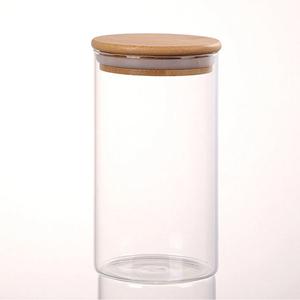 High borosilicate glass storage jar, 100mm dia.x 100mm h High borosilicate glass storage jar, 100mm dia.x 100mm h