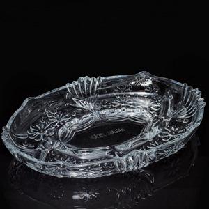 Glass dish, 328mm dia.x 37mm h