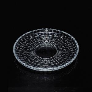 Glass dish, 167mm dia.x 18mm h Glass dish, 167mm dia.x 18mm h