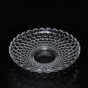 Glass dish, 235mm dia.x 51mm h Glass dish, 235mm dia.x 51mm h