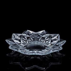 Glass dish, 179mm dia.x 25mm h Glass dish, 179mm dia.x 25mm h