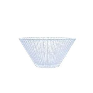 Glass fruit bowl, 155mm dia.x 78mm h