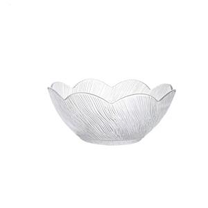 Glass fruit bowl, 215mm dia.x 90mm h