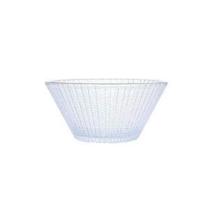 Glass fruit bowl, 195mm dia.x 93mm h