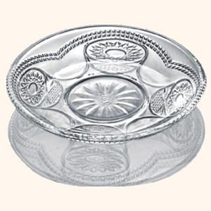 Glass fruit bowl, 48mm dia.x 19mm h