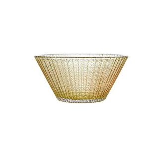 Glass fruit bowl, 195mm dia.x 93mm h