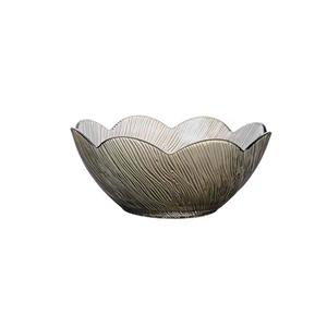Glass fruit bowl, 215mm dia.x 90mm h Glass fruit bowl, 215mm dia.x 90mm h