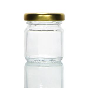 Glass jar, 42mm dia.x 51mm h