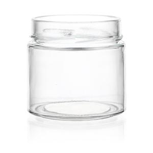 Straight side glass jar 220ml, 86mm dia.x 85mm h Straight side glass jar 220ml, 86mm dia.x 85mm h