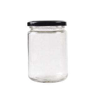Glass jar, 61mm dia.x 104mm h Glass jar, 61mm dia.x 104mm h
