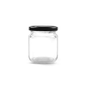 Glass jar, 55mm dia.x 73mm h