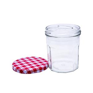 Glass jam jar, 68mm dia.x 67mm h Glass jam jar, 68mm dia.x 67mm h