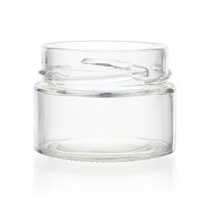 Straight side glass jar 100ml, 73mm dia.x 57.5mm h Straight side glass jar 100ml, 73mm dia.x 57.5mm h