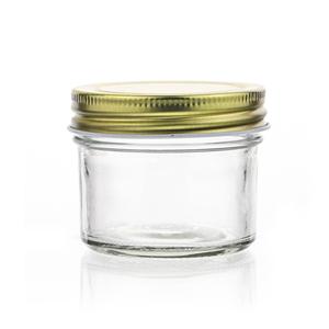 Jam glass jar, 73mm dia.x 58.5mm h