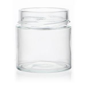 Straight side glass jar 200ml, 73mm dia.x 78mm h Straight side glass jar 200ml, 73mm dia.x 78mm h
