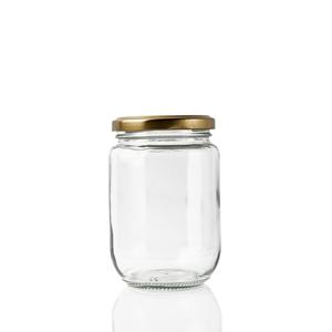 Glass jar, 84mm dia.x 120mm h Glass jar, 84mm dia.x 120mm h