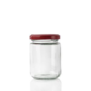 Glass jar, 56mm dia.x 66mm h Glass jar, 56mm dia.x 66mm h