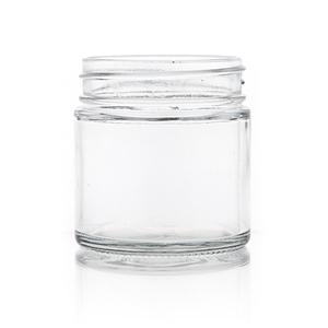 Wide neck screw top jar, 73.5mm dia.x 82mm h