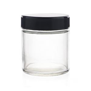 Glass jar, 80mm dia.x 92mm h