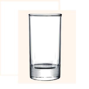 Straight glass cup, 59mm dia.x 137mm h , 290ml