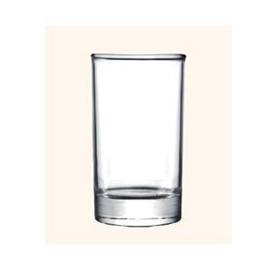 Round transparent clear home office milk juice drinking water glass cup, 52mm dia.x 83mm h , 175ml