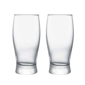 Glass beer mug, 61mm dia.x 179mm h , 355ml