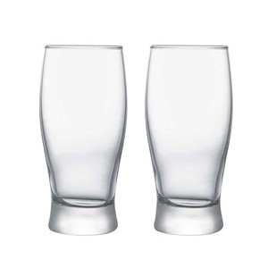 Glass beer mug, 61mm dia.x 179mm h , 355ml
