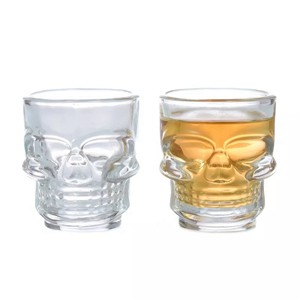 Clear whisky vodka glass cup, 47mm dia.x 57mm h , 50ml
