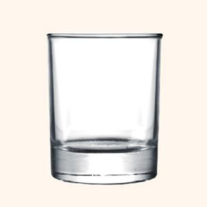 Crystal whiskey glass, 73mm dia.x 80mm h , 245ml Crystal whiskey glass, 73mm dia.x 80mm h , 245ml