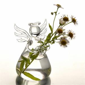 Angel plant terrarium, 70mm dia.x 110mm h