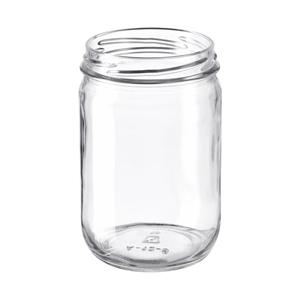 Clear glass mayo jar, 74mm dia.x 120mm h Clear glass mayo jar, 74mm dia.x 120mm h