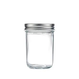 Glass mason jar, 70mm dia.x 122mm h Glass mason jar, 70mm dia.x 122mm h