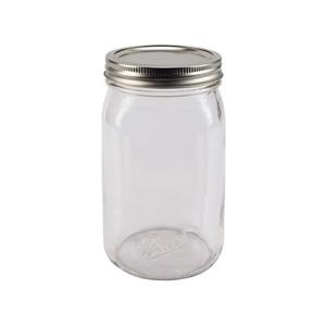 32oz glass mason jar, 86mm dia.x 99mm h