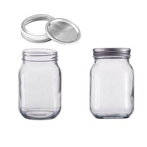 Glass mason jar, 90mm dia.x 131mm h Glass mason jar, 90mm dia.x 131mm h