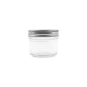 Glass mason jar, 70mm dia.x 61mm h