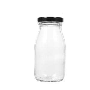 Glass milk bottle 100ml, 48mm dia.x 95mm h Glass milk bottle 100ml, 48mm dia.x 95mm h
