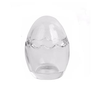 Egg shape pudding bottle, 50mm dia.x 100mm h