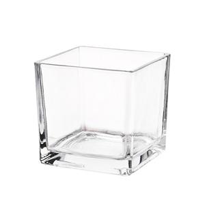Square candle holder, 60mm dia.x 60mm h