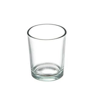 Clear shot glass cup, 39mm dia.x 48mm h