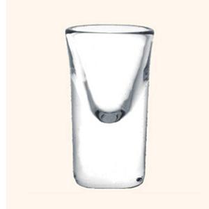 Shot glass, 25mm dia.x 59mm h