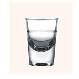 Shot glass, 35mm dia.x 72mm h