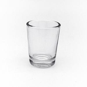 Shot glass, 39mm dia.x 48mm h Shot glass, 39mm dia.x 48mm h