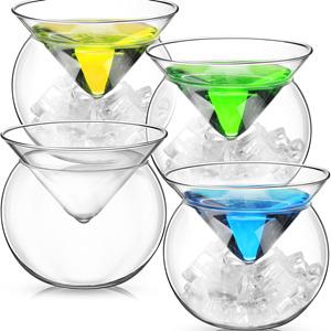 Martini unique glass cocktail glasses, 102mm dia.x 100mm h