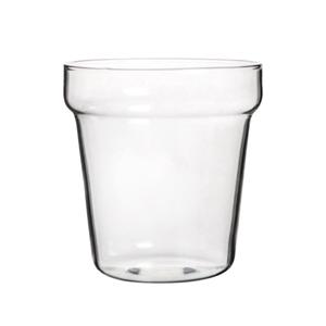 Glass tumble, 108mm dia.x 115mm h