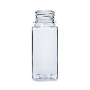 4 oz. french square glass jar, 33mm 33-400, 43mm dia.x 104mm h 4 oz. french square glass jar, 33mm 33-400, 43mm dia.x 104mm h