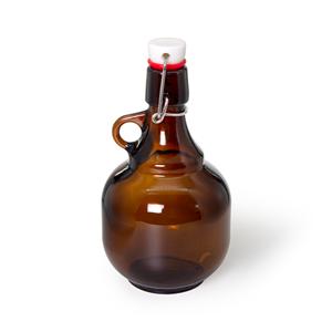 2l growler beer bottle, 125mm dia.x 235mm h