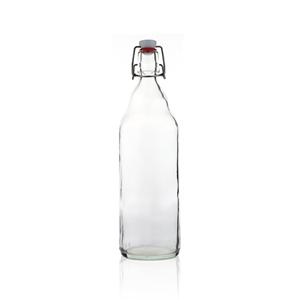 Glass bottles 1 litre with swing top, 85mm dia.x 315mm h