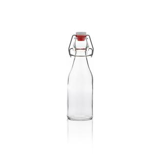 Swing top glass bottle, 59mm dia.x 197mm h Swing top glass bottle, 59mm dia.x 197mm h