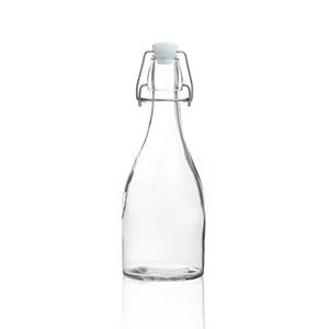 Resealable glass bottle, 86mm dia.x 230mm h Resealable glass bottle, 86mm dia.x 230mm h