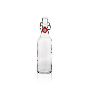 Swing top glass bottle, 70mm dia.x 270mm h